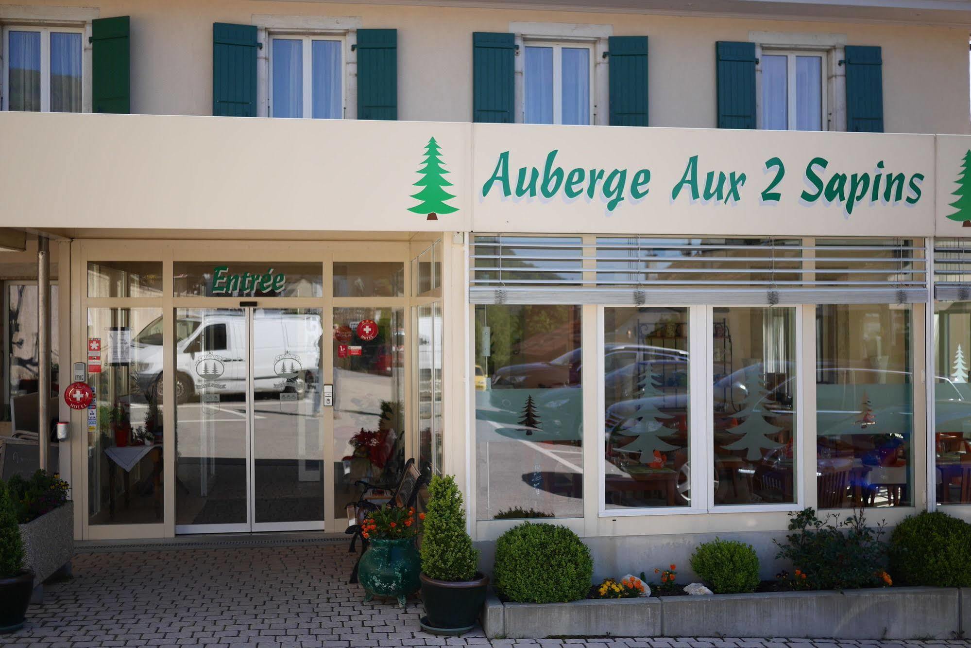 Auberge Aux Deux Sapins Монрише Экстерьер фото